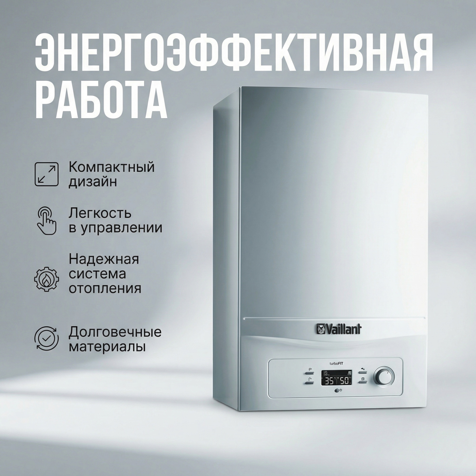 газовый котел vaillant vuw 242/5-2 turbofit